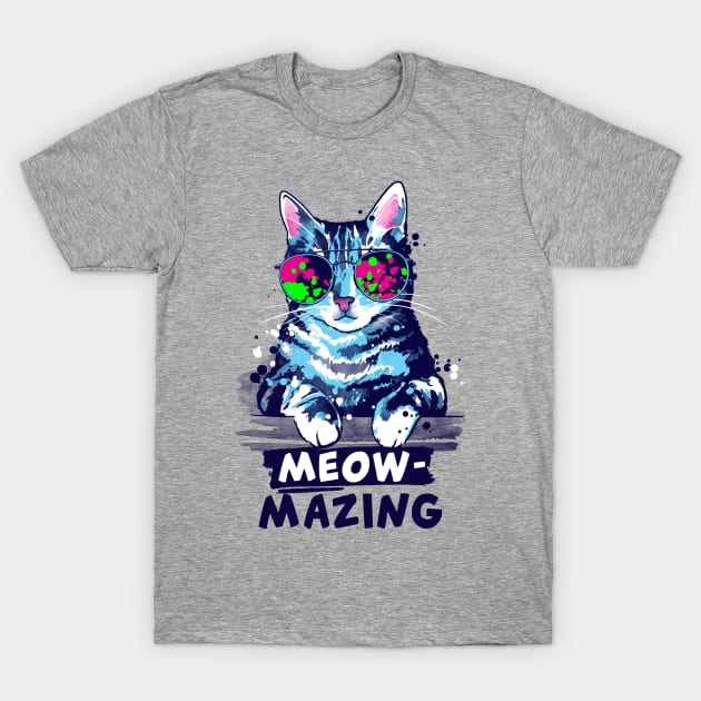 Meowmazing amazing cat T-Shirt by NemiMakeit